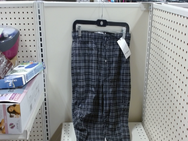 Gray Plaid Pajama Pants