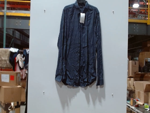 Theory Mens Long Sleeve Button Up Shirt