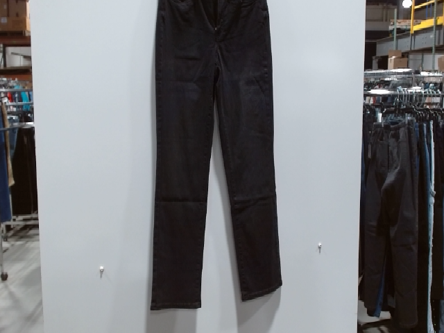 NYDJ Women's Straight Leg Denim Jeans Black