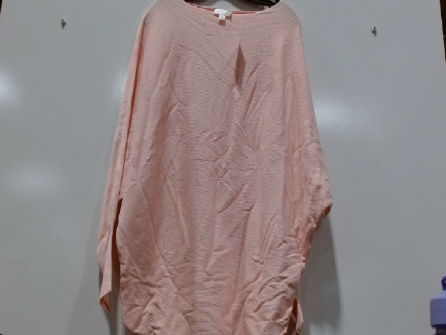 Christopher & Banks Peach Textured Blouse