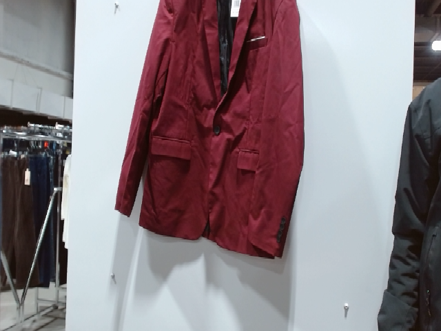 ASOS Maroon Polyester Blazer
