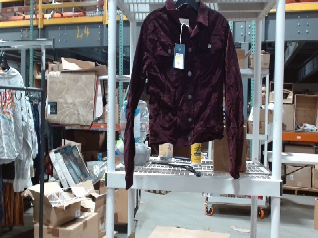 Universal Thread Burgundy Corduroy Jacket