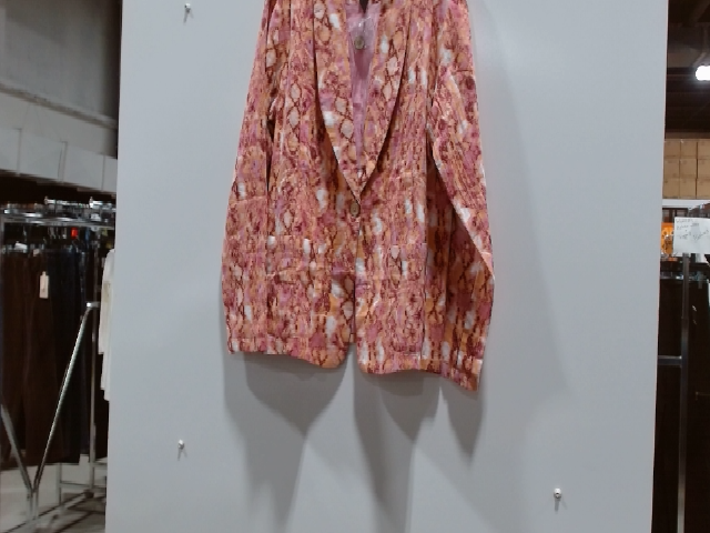 Alfred Dunner Women's Snake Print Cotton Blazer