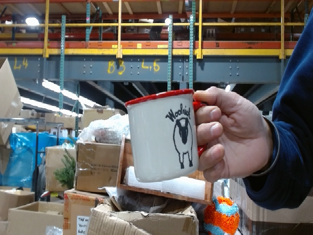 Woolrich Sheep Ceramic Mug