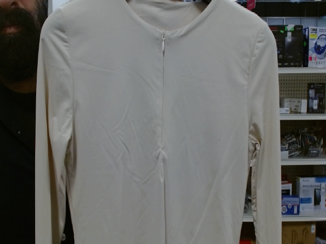 Elegant Beige Long Sleeve Dress