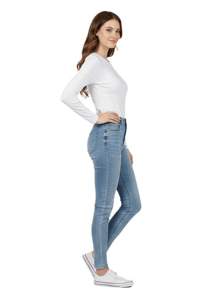 White Long Sleeve Top