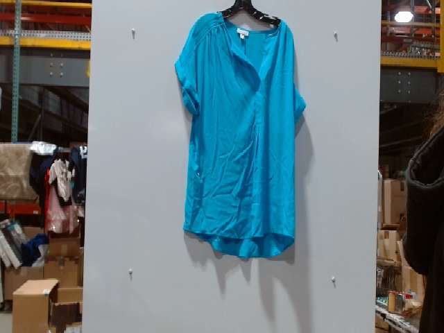 Charter Club Blue Polyester Blouse