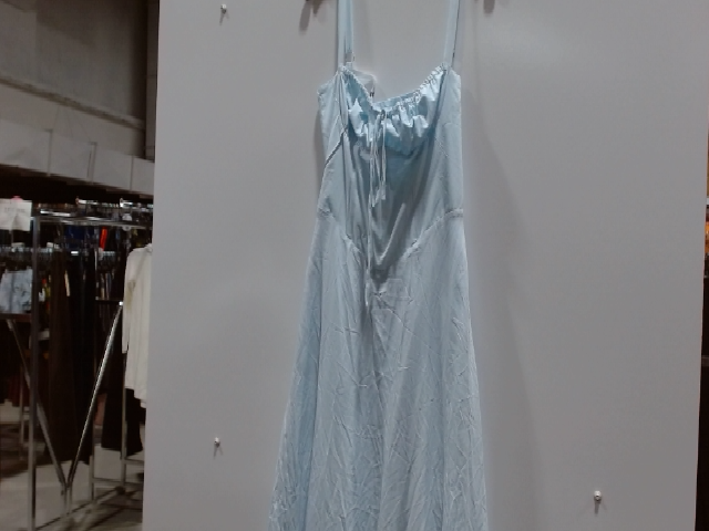 Satin Tie-Front Midi Dress