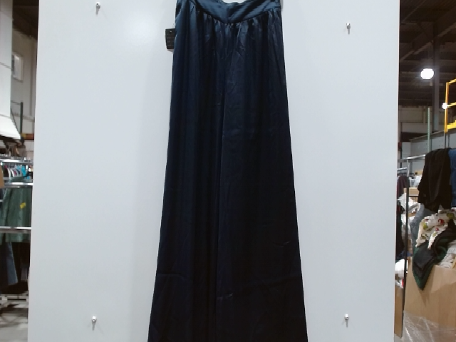 Torrid Blue Satin Wide Leg Pants