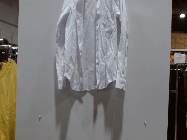 REISS White Long Sleeve Button-Down Shirt