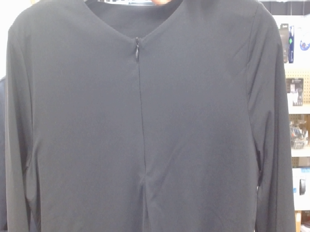 Elegant Black Long Sleeve Blouse