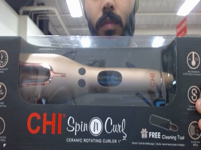 CHI Spin N Curl Ceramic Rotating Curler 1