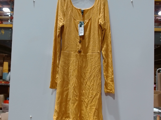 Wild Fable Women's Long Sleeve Ribbed Mini Dress