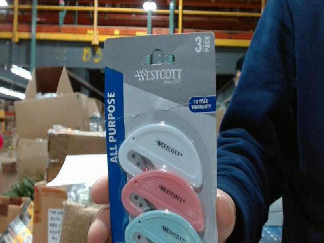 Westcott All Purpose Letter Opener 3 Pack