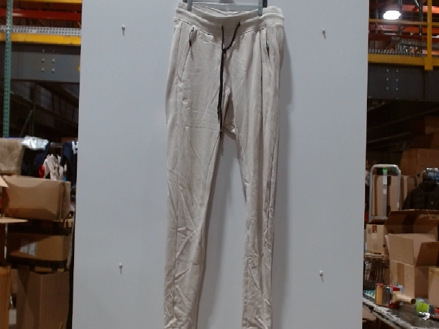 Beige Activewear Joggers