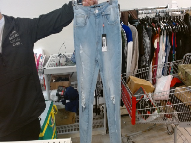 Red Fox Distressed Denim Jeans