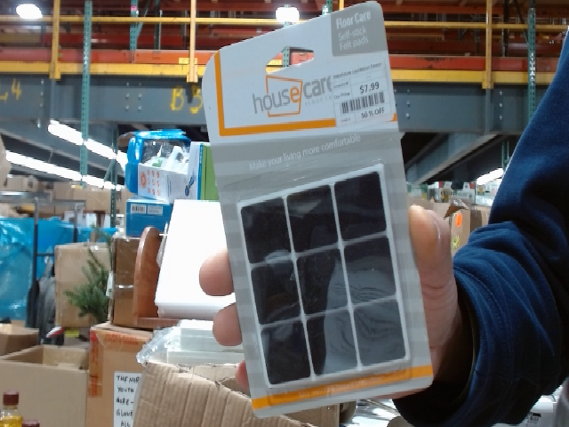 Housecare Floor Care Self-Stick Felt Pads