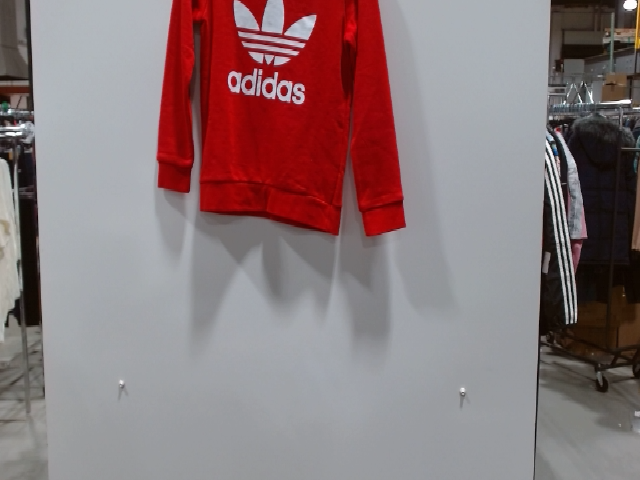 Adidas Red Graphic Sweatshirt