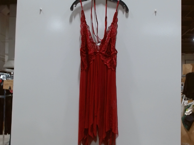 Red Lace Babydoll Pajamas