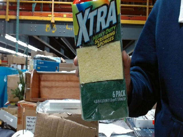 XTRA Heavy Duty Scrubbing Sponges 6 Pack