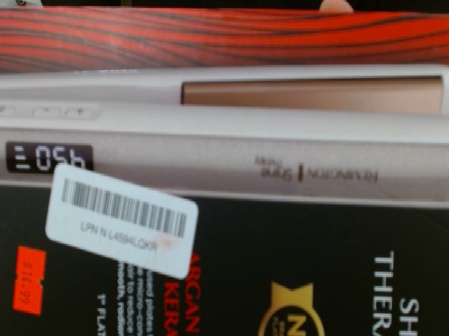 Remington Shine Therapy Argan Oil & Keratin 1 Flat Iron