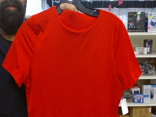 Red Short Sleeve Top