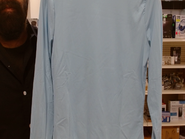 Long Sleeve Blue Top