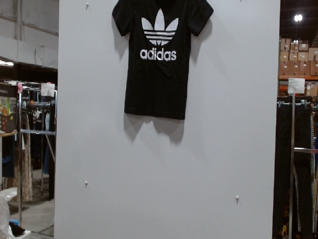 Adidas Black Cotton T-shirt