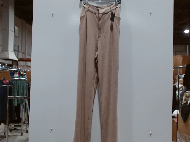 Beige Casual Pants