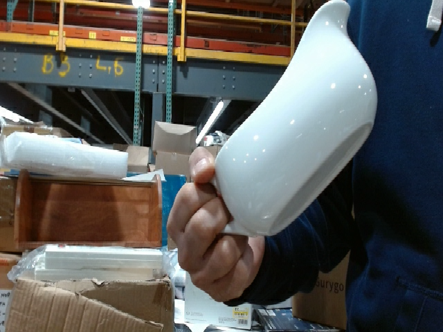 White Ceramic Gravy Boat