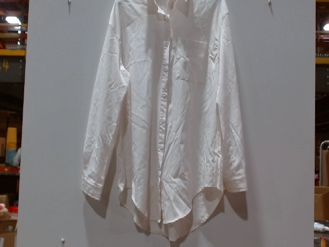Elegant White Long Sleeve Blouse
