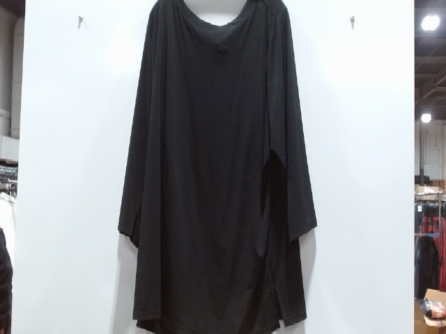 Women's Black Long Sleeve Tunic Top