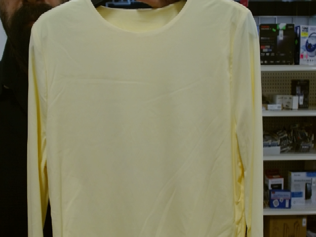 Yellow Long Sleeve Top