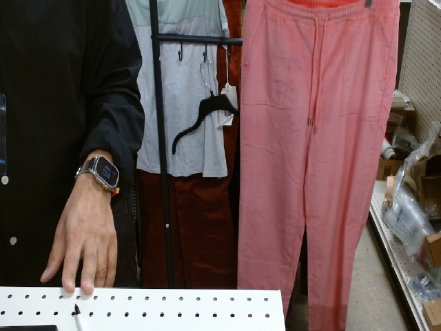 Pink Casual Pants