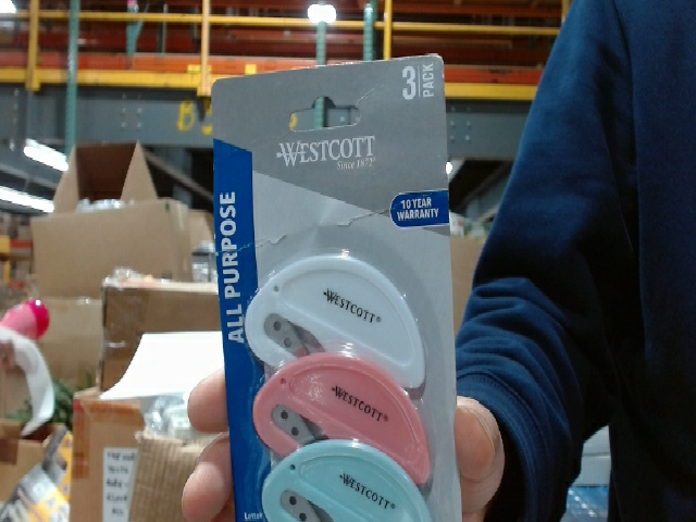 Westcott All-Purpose Letter Opener 3 Pack