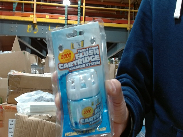 Ez.Duzitt Toilet Bowl Flush Cartridge Cleaner System