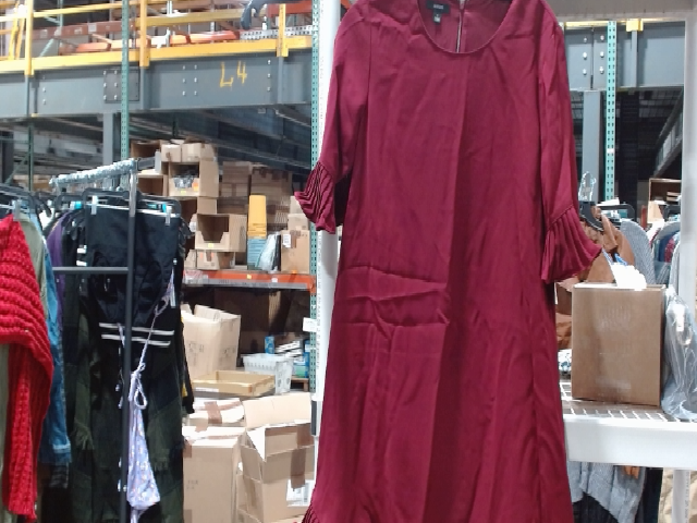 MOORE Red Polyester Dress