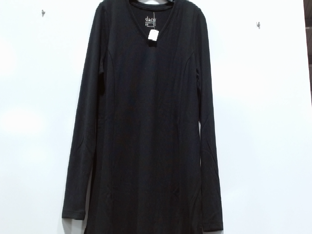 Daco Black Long Sleeve Tee Size Small