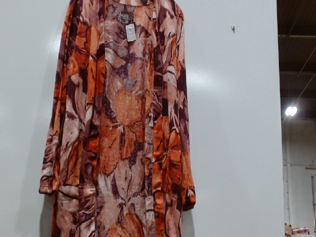 Jaco Orange Floral Cardigan