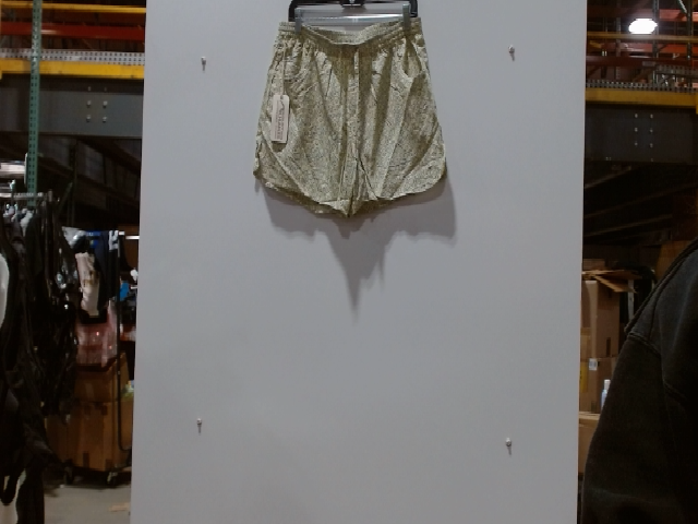 Frances Valentine Tan Cotton Shorts