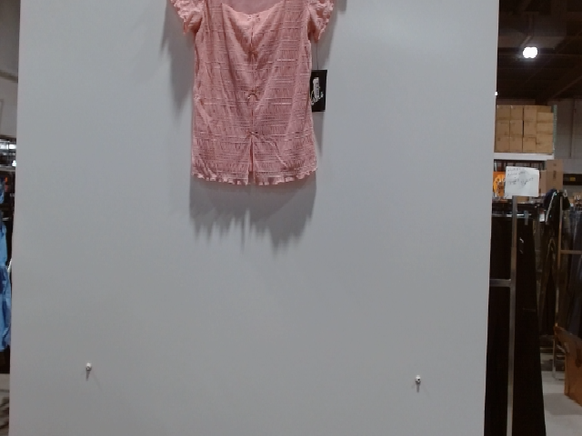 No Boundaries Square Neck Smocked Top - Pink