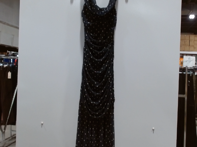 T Tahari Sleeveless Polka Dot Dress