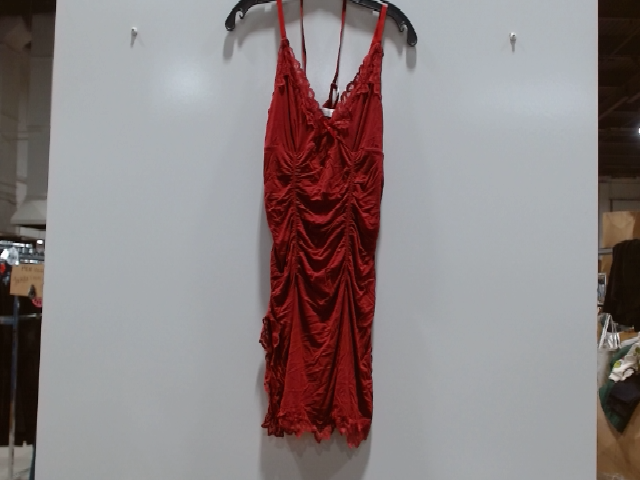 Red Halter Dress