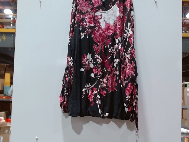 Apt. 9 Women's Floral Print Long Sleeve Blouse