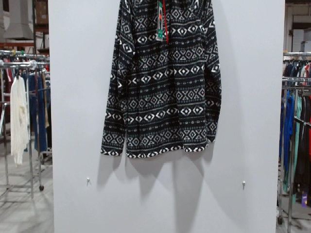 Old Navy Printed Quarter Zip Fleece Pullover