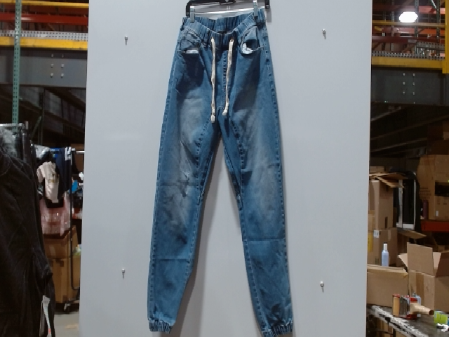 Blue Denim Jogger Jeans