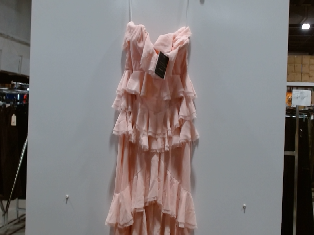 Zara Pink Ruffle Dress