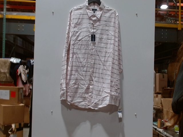 Van Heusen Pink Striped Long Sleeve Button-Down Shirt