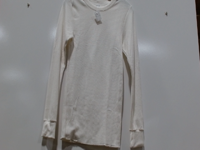 H&M White Long Sleeve Top