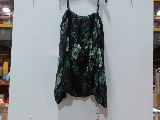 INC International Concepts Floral Print Cold-Shoulder Blouse